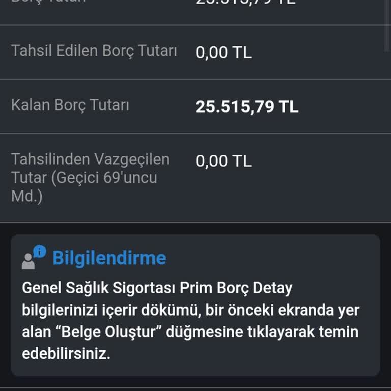 Çalışmadan GSS Prim Borcu Çıkartılması