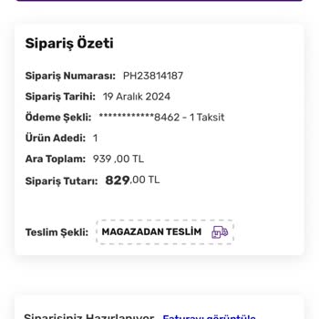 Gratis'in Kargo Ve İade Sorunu