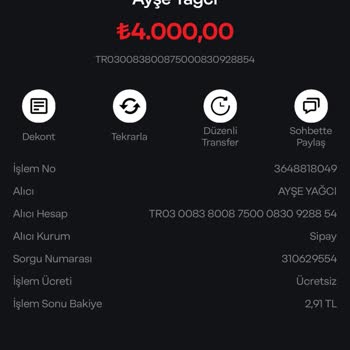Yetkisiz Çekim: 42.000 TL'lik Kayıp