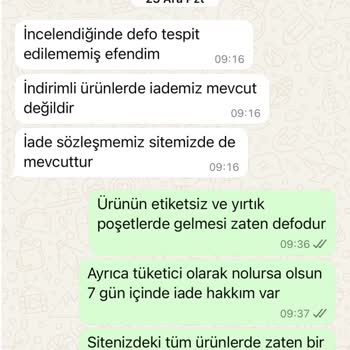 İade Sürecinde Müşteri Hizmetleri Sorunu Ve Para İadesi Bekleyişi