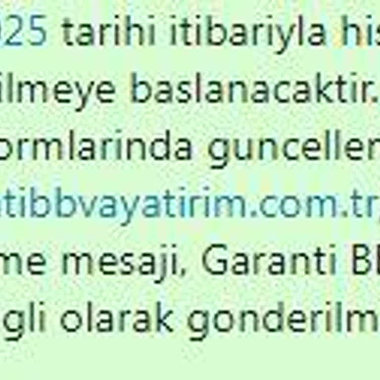 Garanti Bankası'ndan Beklenmedik Hisse Senedi Ücreti Şoku!