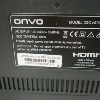 Onvo TV Ekranında Patlama Ve Müşteri Hizmetleri İlgisizliği