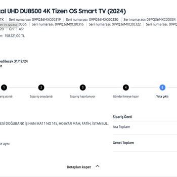 Yanlış İptal Edilen Siparişin Teslimat Sorunu