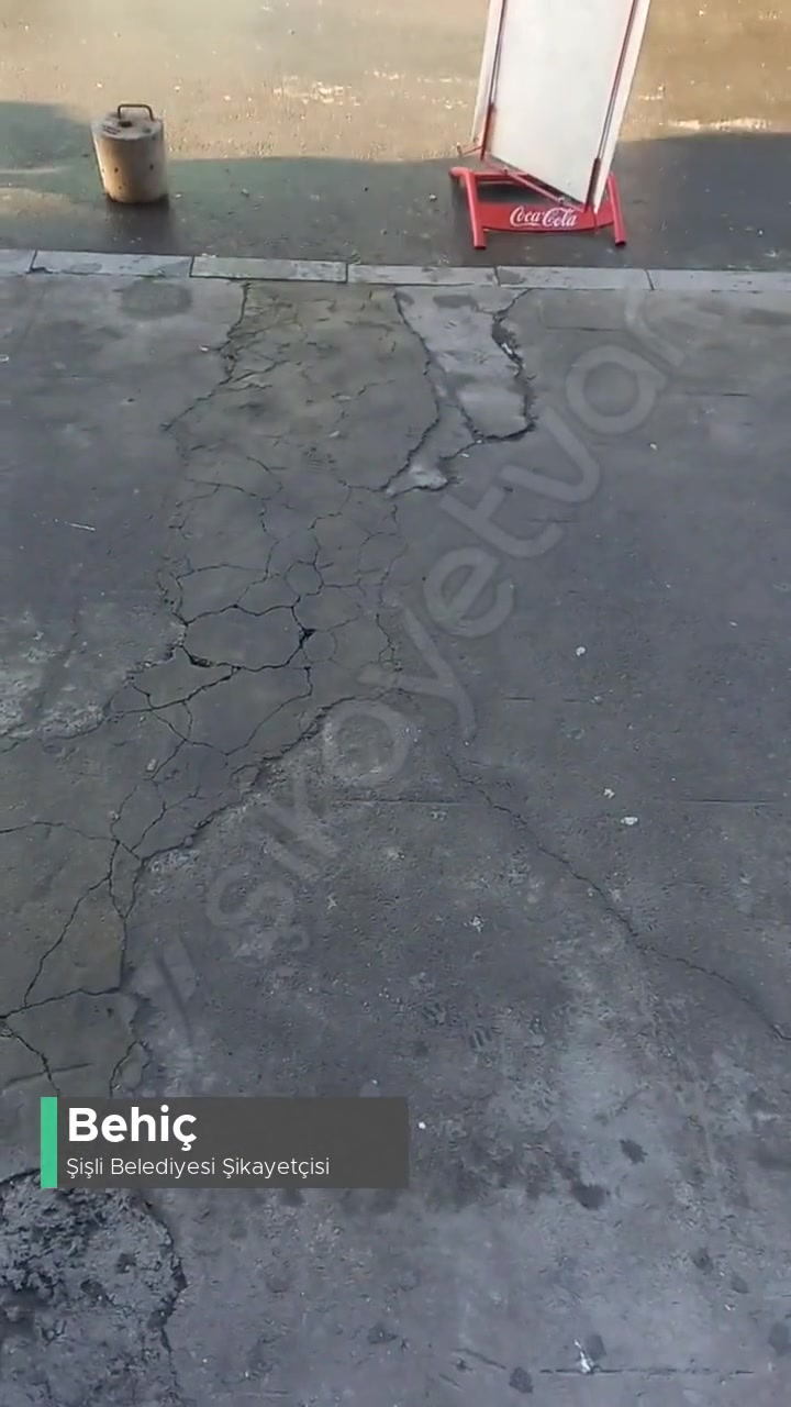 Şişli Belediyesi Sokak Su İçinde videonun kapak resmi