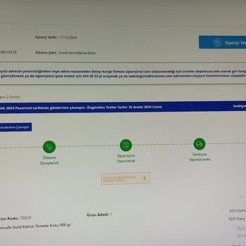 Kargo Adres Sorunu Ve Geciken İade Süreci Mağduriyeti
