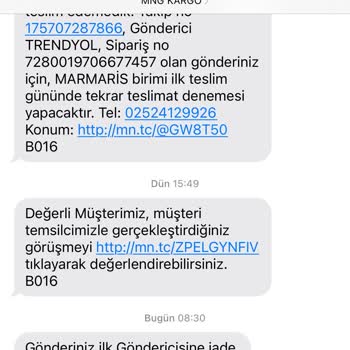 MNG Kargo İle Yaşanan Teslimat Sorunu