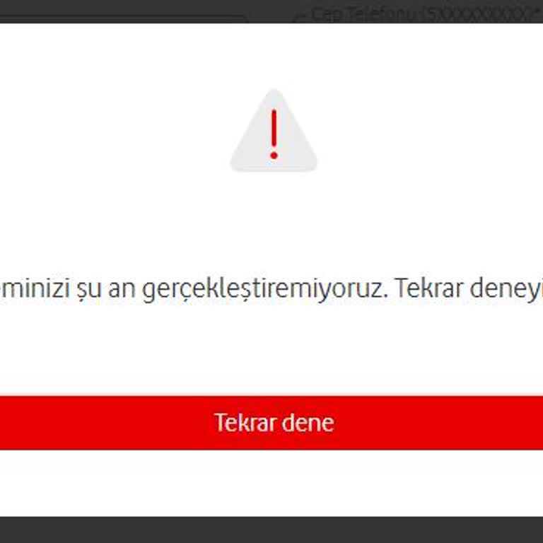 Vodafone Müşteri Hizmetlerine Ulaşmak İmkansız