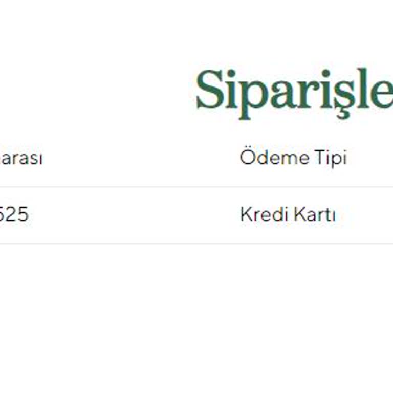 Sipariş Onayı Ve İletişim Sorunları