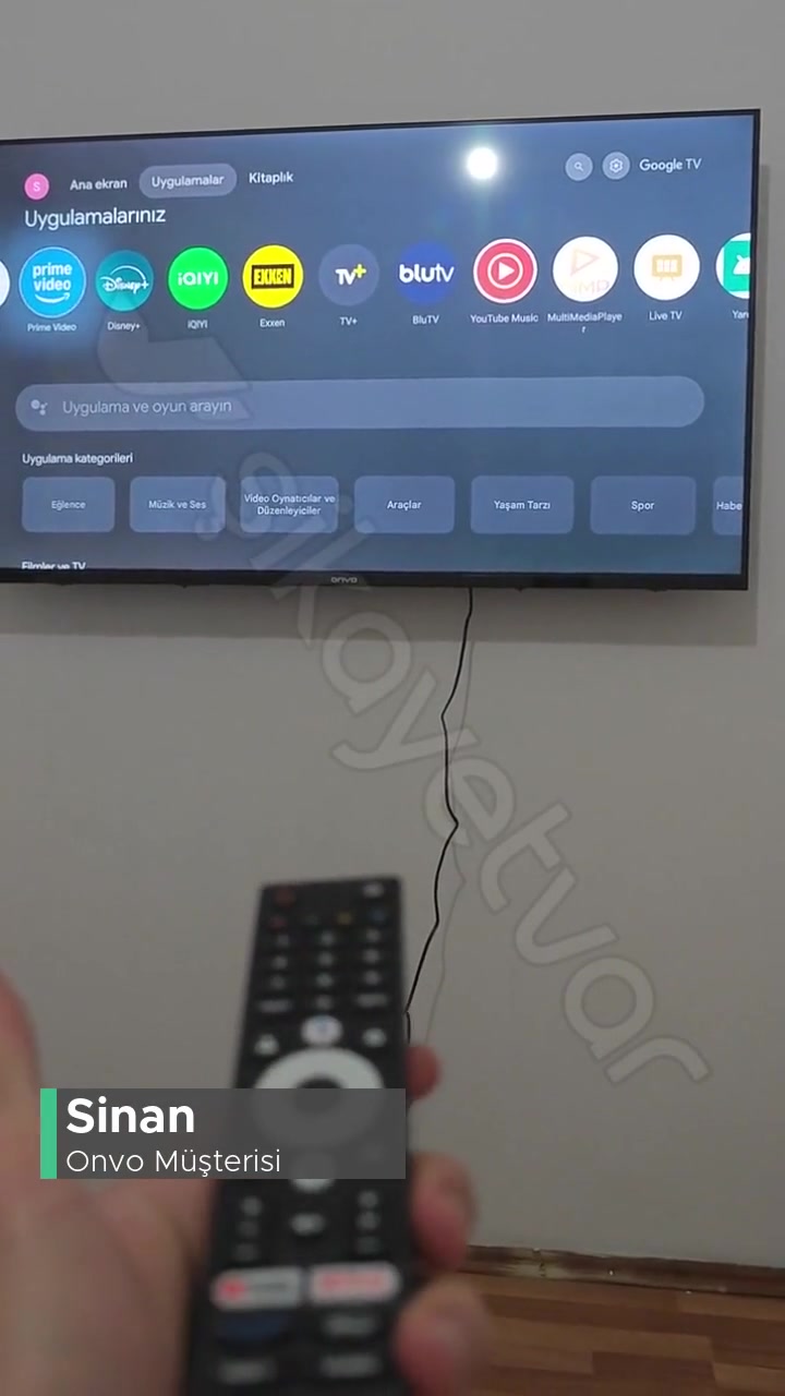 Onvo 55 İnç Android TV'de Uygulamalar Açılmıyor! videonun kapak resmi