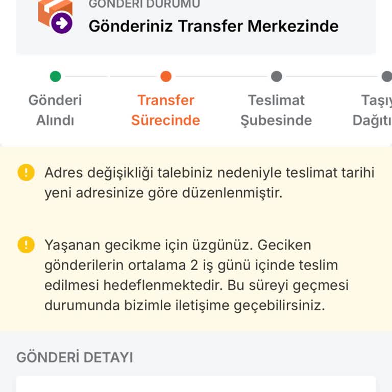 Teslim Edilmeyen Kargo Ve Yetersiz Müşteri Hizmetleri