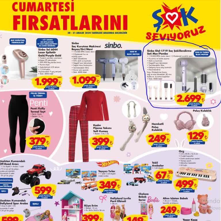 Sinbo Saç Şekillendirici Kampanyasında Hayal Kırıklığı