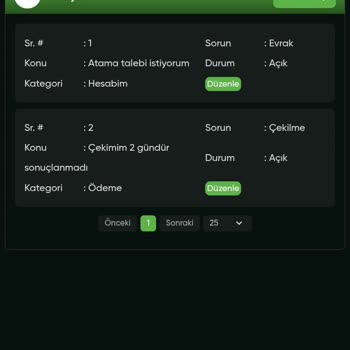 Canlı Destek Engeli Ve Çekim Sorunu