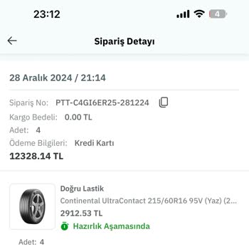 Sipariş İptali İle Kaçan Fırsat