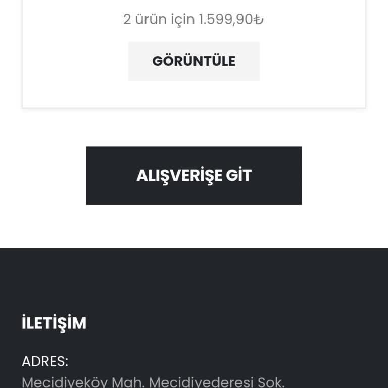 Siparişin Gecikmesi Ve İletişim Sorunları