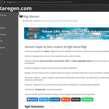 Domain Yenileme Sürecinde Belirsizlik Ve Ek Ücret Sorunu