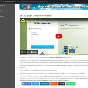 Domain Yenileme Sürecinde Belirsizlik Ve Ek Ücret Sorunu