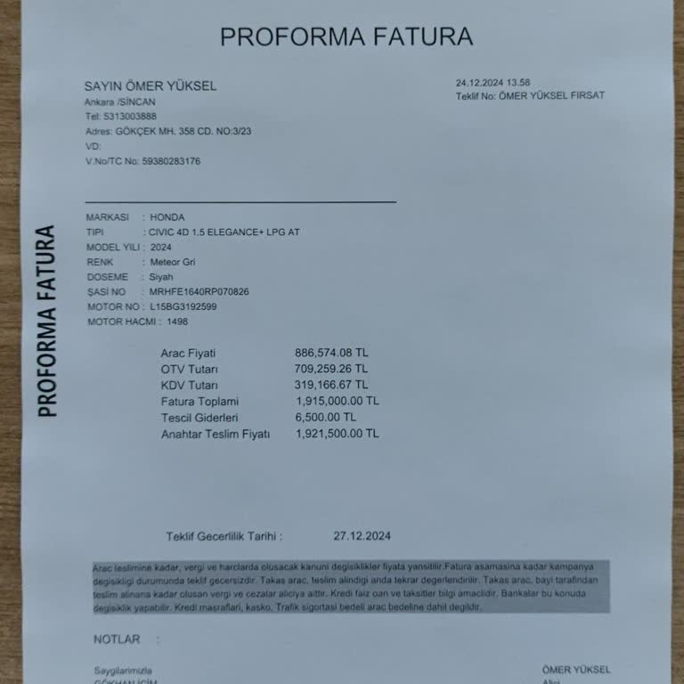 ÖTV Muafiyeti Hatası Ve Mağduriyet