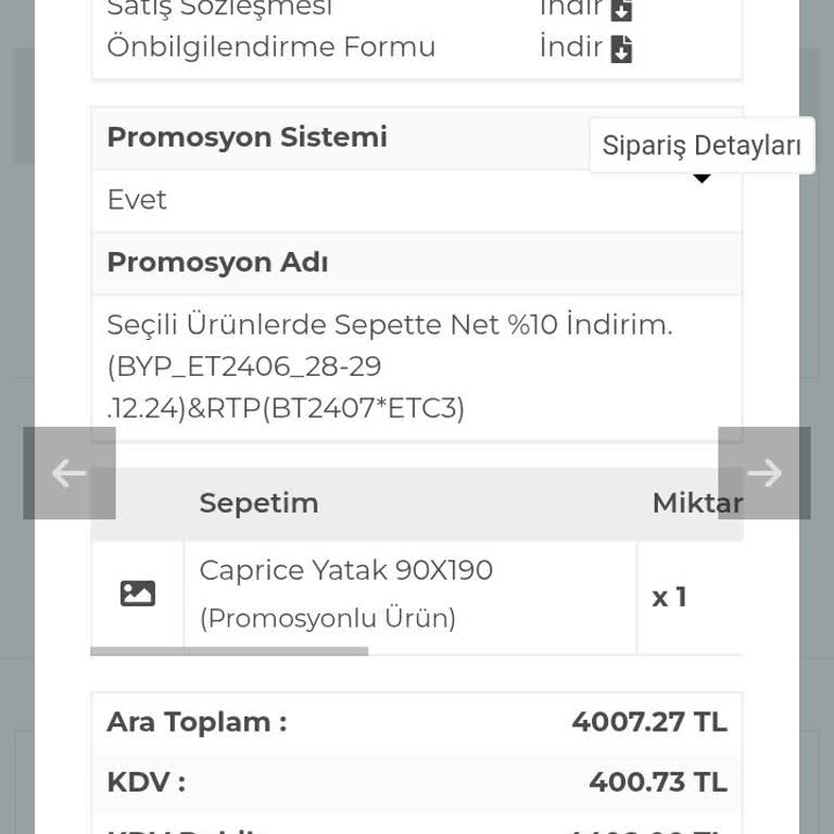 Mağaza Çalışanının Tutarsız İndirim Sözü
