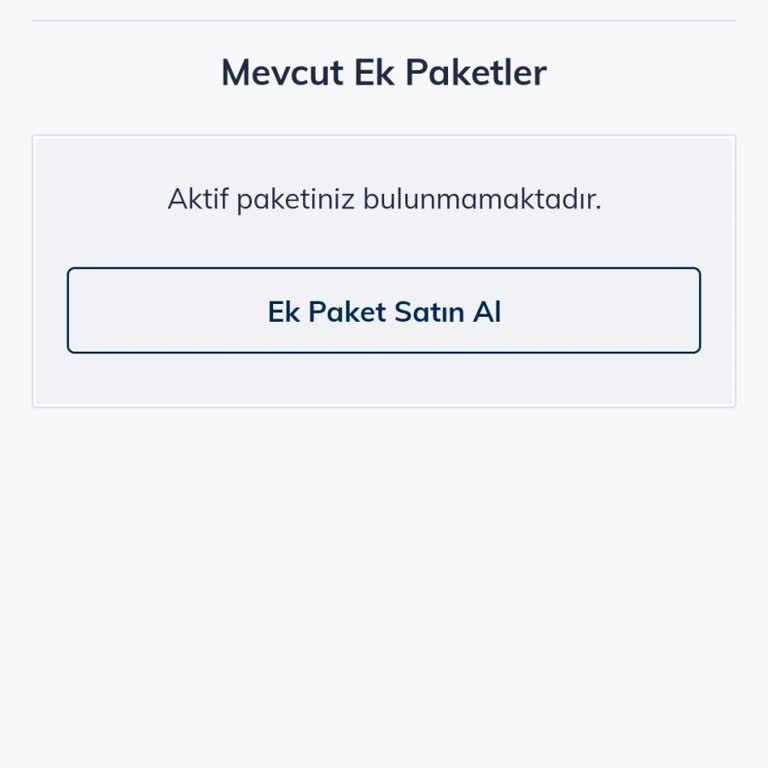 Faturalı Hatta Ek Paket Sorunu Ve Yüksek Ücretler