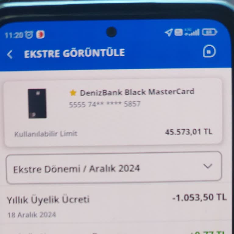 Denizbank Kredi Kartı Yıllık Ücreti Haksızlığı