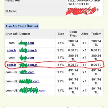 Haksız Ücretlendirme Ve Alan Adı Tescil Sorunu