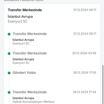 Kargo Poşeti Teslimatında Gecikme Ve İletişim Eksikliği