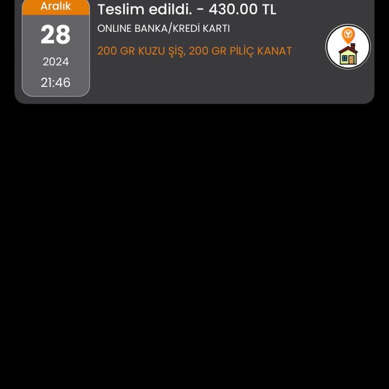 Eksik Ürün Ve Soğuk Teslimat Sorunu