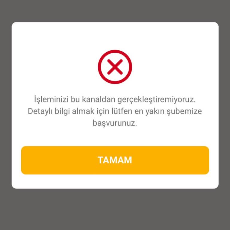 VakıfBank Dijital Bankacılıkta Kredi Engeli Sorunu!