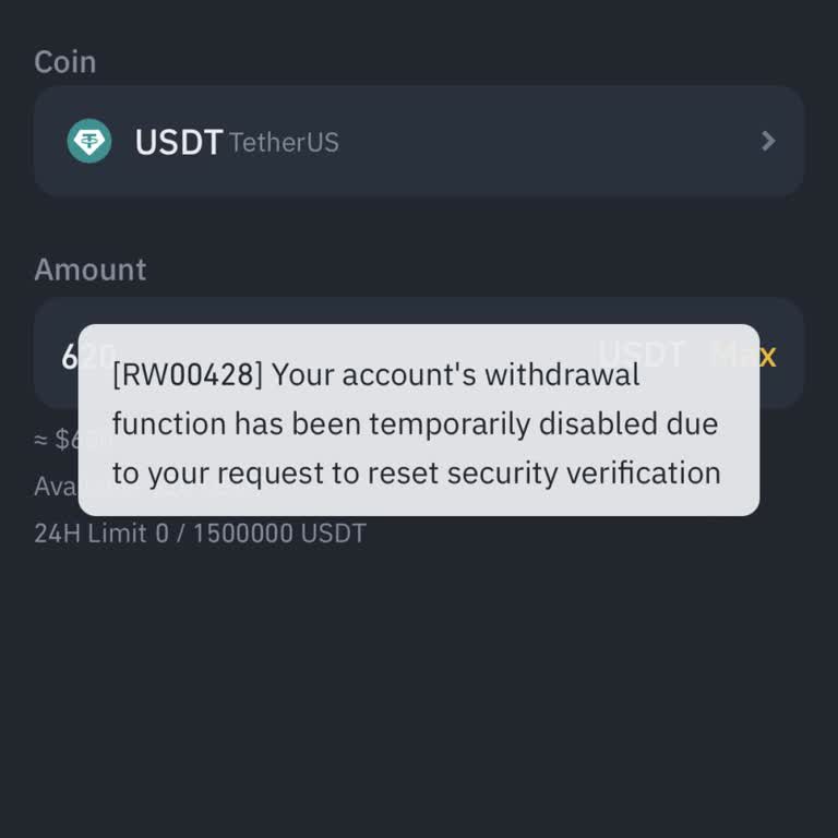 Binance Hesabında Güvenlik Doğrulama Engeli