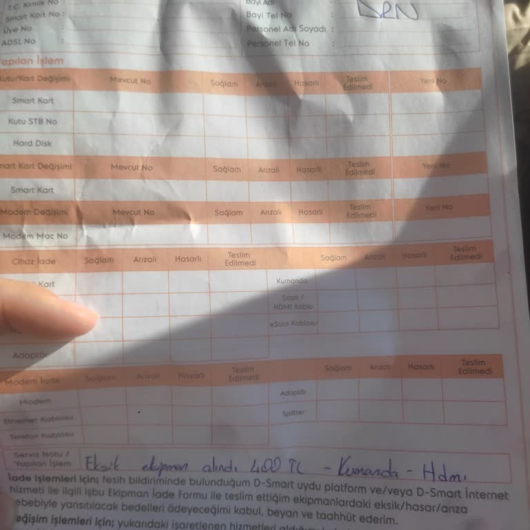 D-Smart İptal Sürecinde Haksız Ücret Talebi