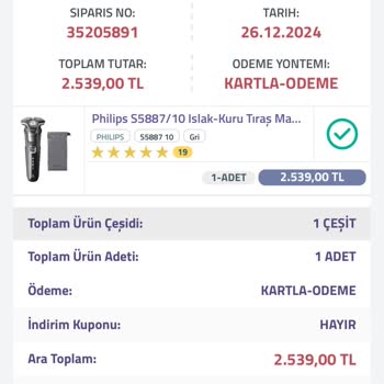 Sipariş İptali Ve Hizmet Sorunu
