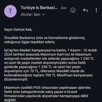 MaxiPuan Yüklenmedi: Müşteri Hizmetleri Yanıltıcı Cevap Verdi