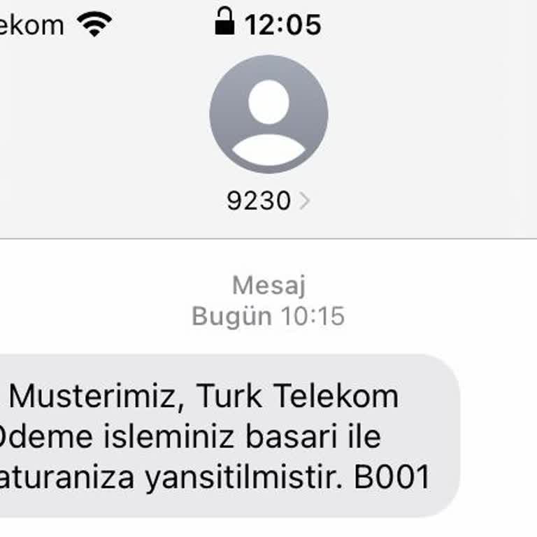 Türk Telekom Faturalı Hatta Ek Paket Sorunu