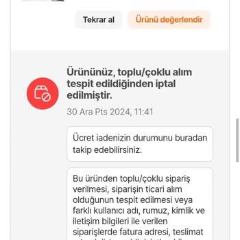 Sipariş İptali Ve Yanıltıcı İndirim Politikası