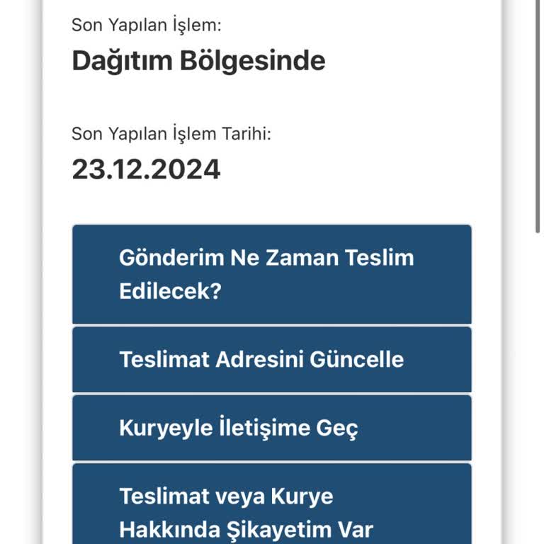 TÜBİTAK Gönderisi Kayıp: AGT Kurye İletişim Problemi