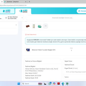 Eksik Ürün Ve İletişim Sorunu Yaşadım
