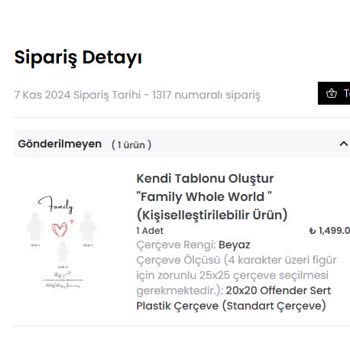 Ürün Teslim Edilmedi, Para İadesi Yapılmıyor