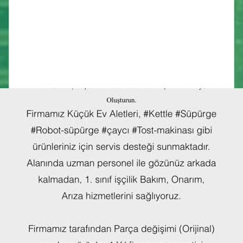 Garanti Kapsamında Yanıltıcı Hizmet