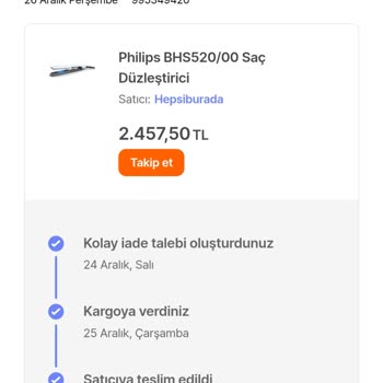 Yanlış Ürün Gönderimi Ve Para İadesi Sorunu