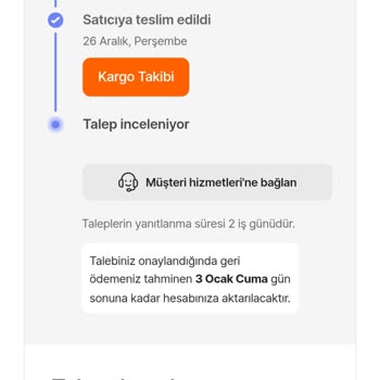 Yanlış Ürün Gönderimi Ve Para İadesi Sorunu