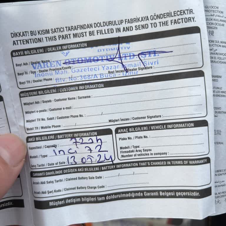 İnci Akü'de Garanti Hayal Kırıklığı