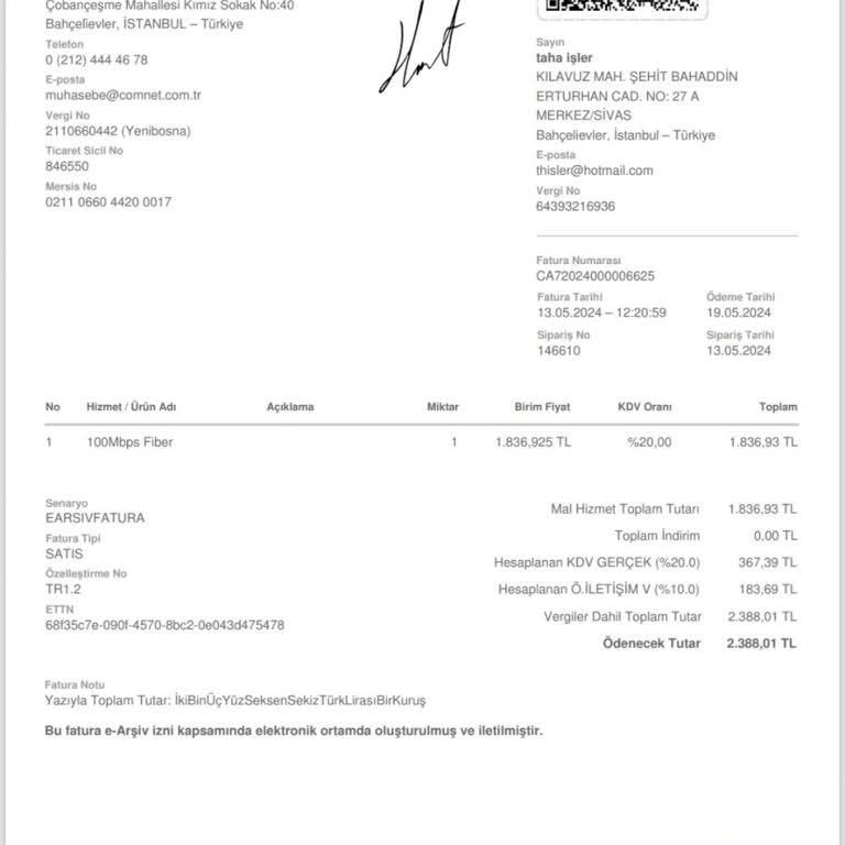 İnternet Sağlayıcının Faaliyet Durdurması Mağduriyet Yarattı