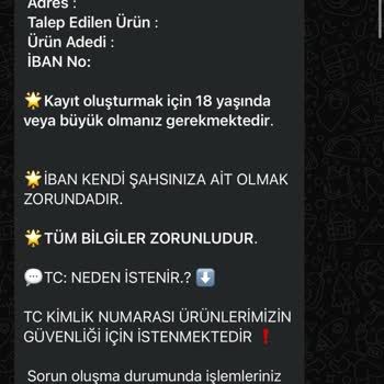 Kişisel Bilgilerimin İzinsiz Kullanımı Hakkında Endişe