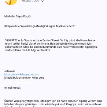 Kitapyurdu Ve Kargoist İle Uzayan Teslimat Süresi