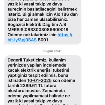 Kaçak Elektrik Kullanımı Ve Fatura Sorunları