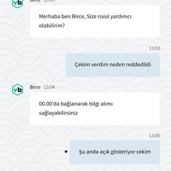 Çekim Taleplerinde Yaşanan Sorunlar Ve Yetersiz Canlı Destek