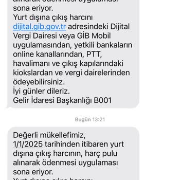 Yanlışlıkla Gönderilen Yurt Dışı Mesajları