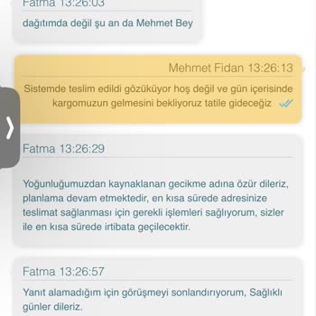 Kargo Teslimatında Yaşanan Sorunlar Ve İletişim Eksikliği