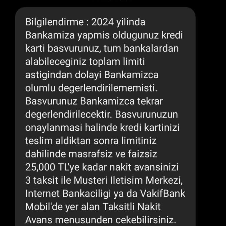 Yanıltıcı Mesaj Ve Faizsiz Nakit Avans Sorunu