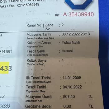 Tüvtürk Muayene Tutarsızlığı Ve Müşteri Mağduriyeti